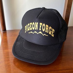 Black Pigeon Forge adjustable cap